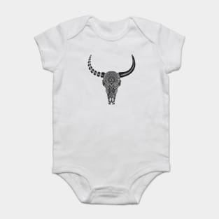 Bull Skull Baby Bodysuit